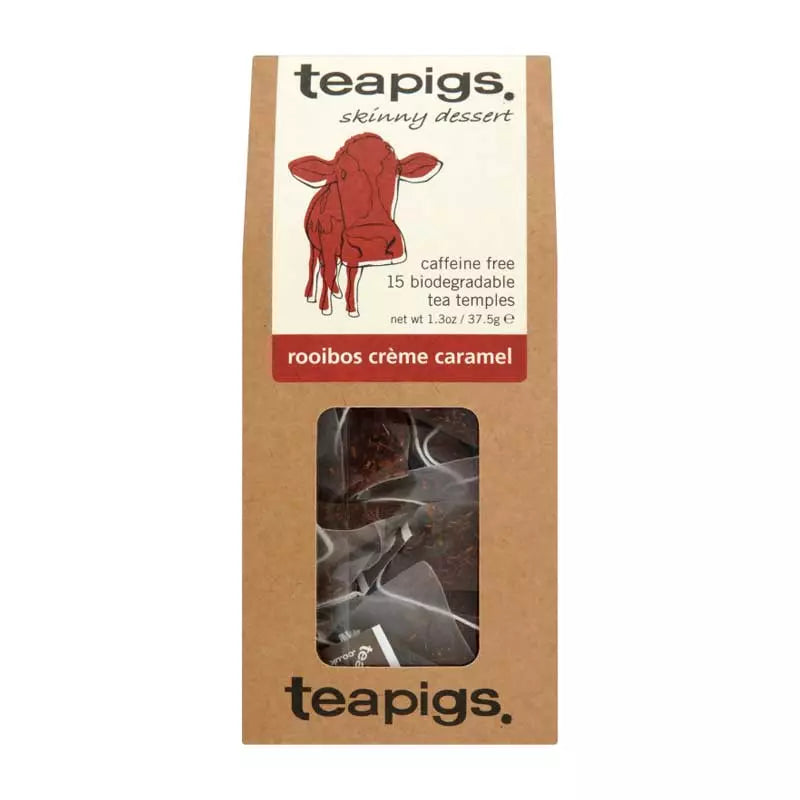 Teapigs – grymt gott te | rooibos creme caramel (koffeinfri)