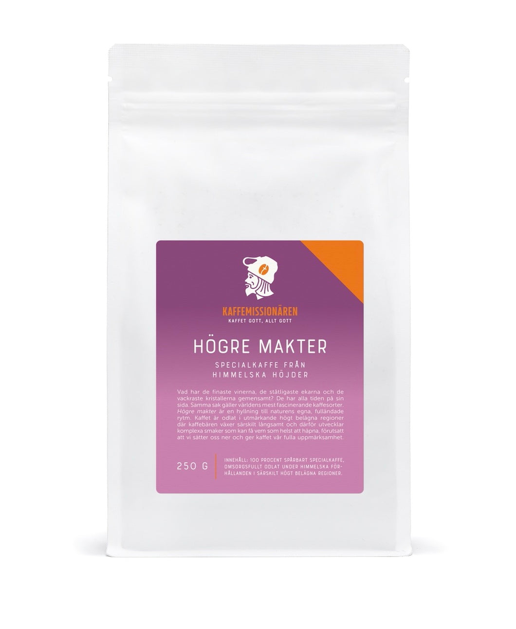 Högre Makter – Specialkaffe från himmelska höjder #8 Andaktsfulla Chokladhöjdaren från Peru (Begränsad upplaga)